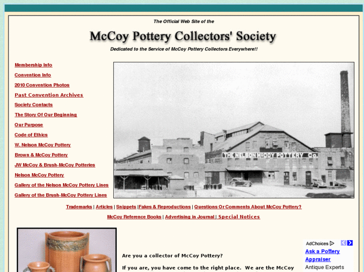 www.mccoypotterycollectorssociety.org