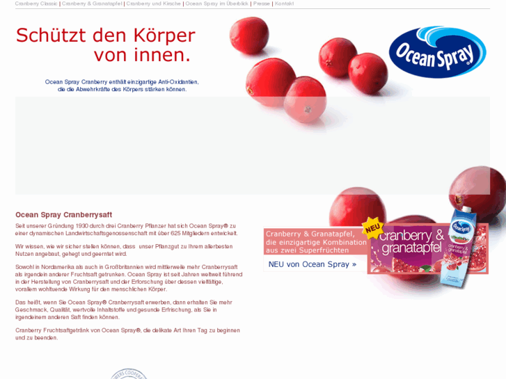 www.oceanspray.de