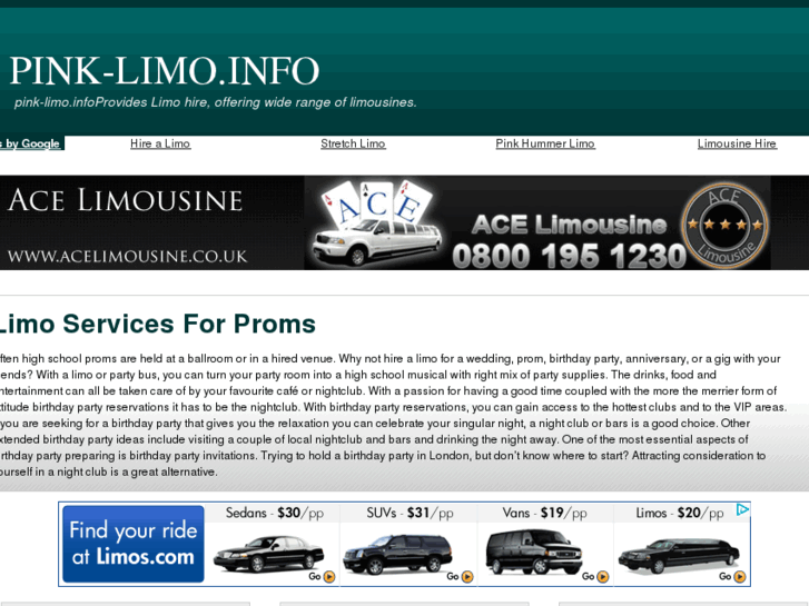 www.pink-limo.info