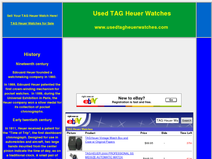 www.usedtagheuerwatches.com