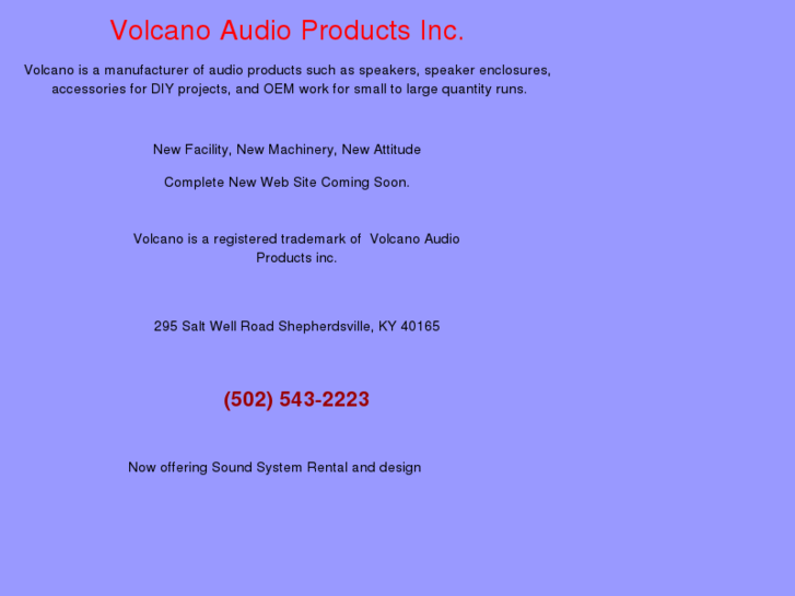 www.volcanoaudioproducts.com