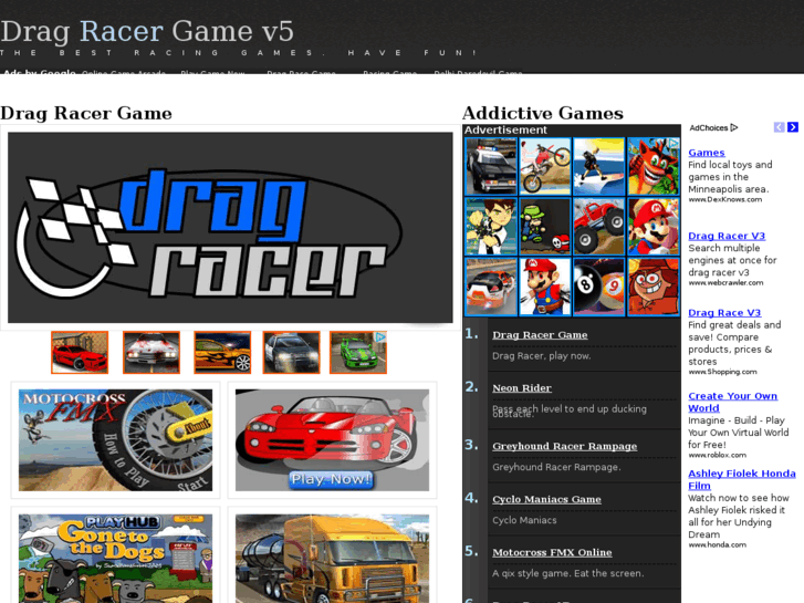 www.dragracerv5.com