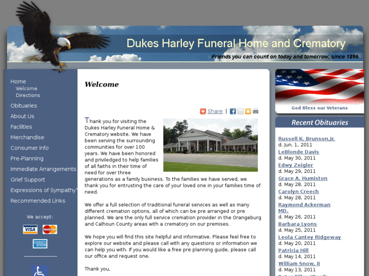 www.dukesharleyfuneralhome.com