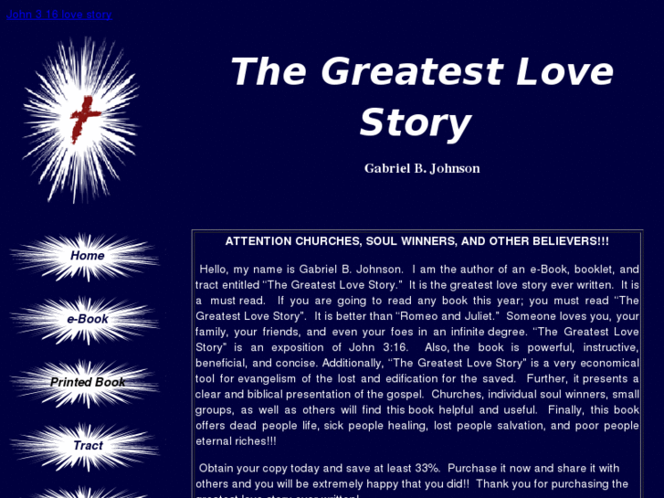 www.greatestlovestory.org