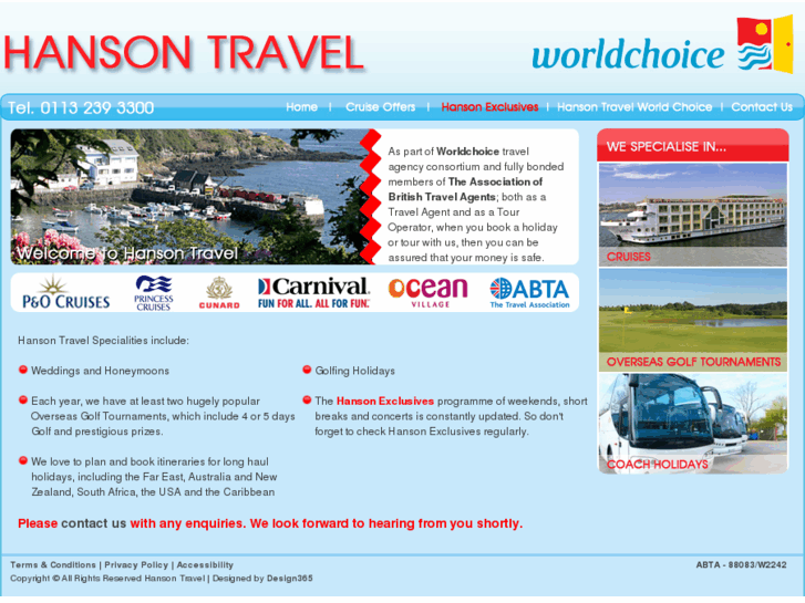 www.hansontravel.co.uk