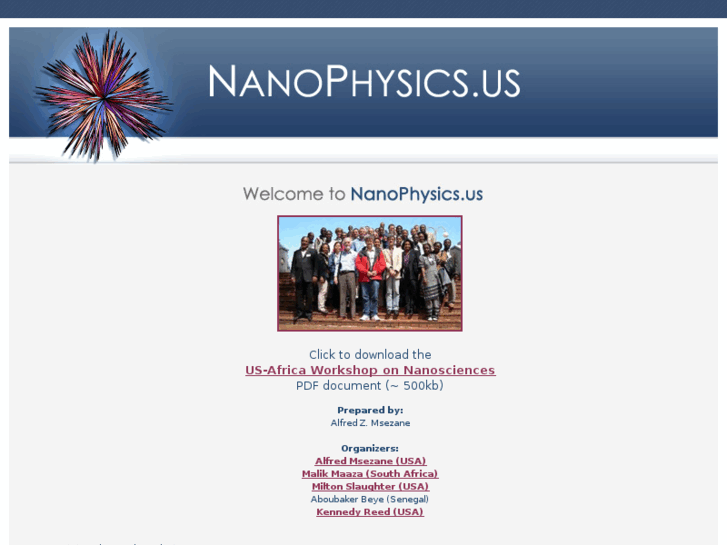 www.nanophysics.us