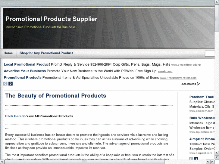 www.promotionalproductssuppliers.com