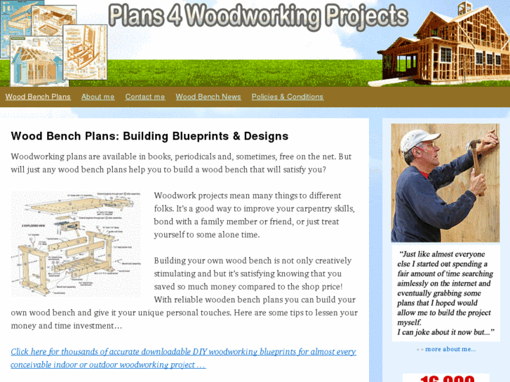 www.woodbenchplans.org