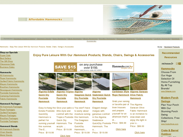 www.affordablehammocks.com