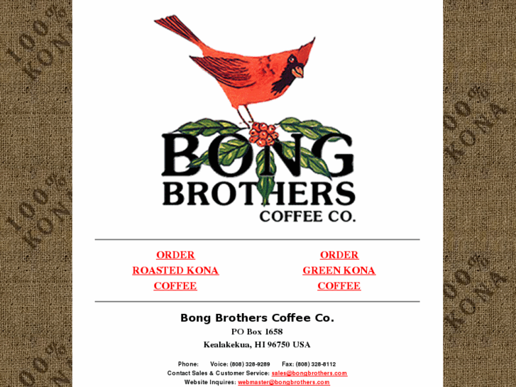 www.bongbrotherscoffee.com