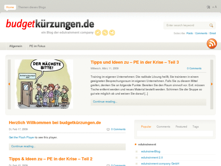 www.budgetkuerzungen.de