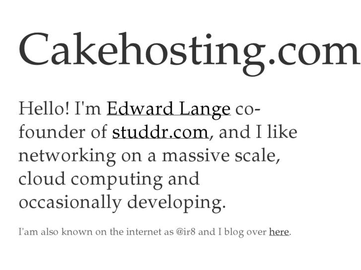 www.cakehosting.com