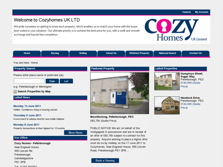 www.cozyhomes-uk.com