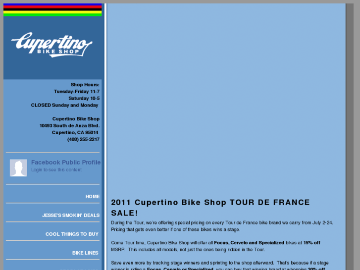 www.cupertinobikeshop.com