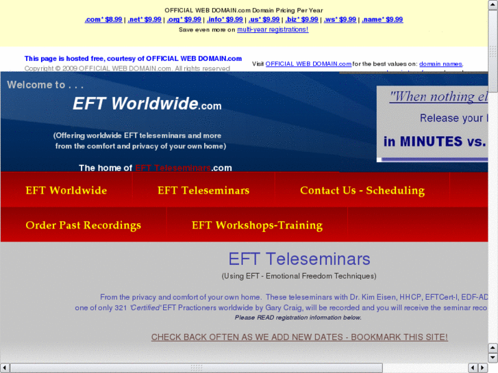 www.eftteleseminars.com