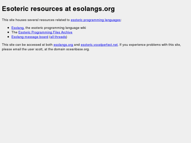 www.esolangs.org