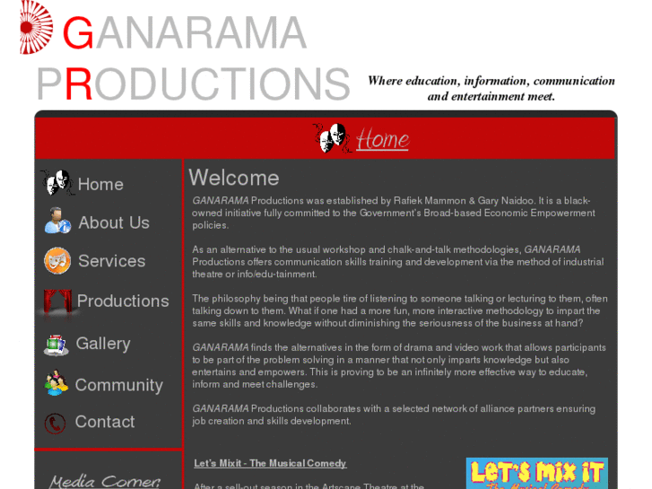 www.ganaramaproductions.com