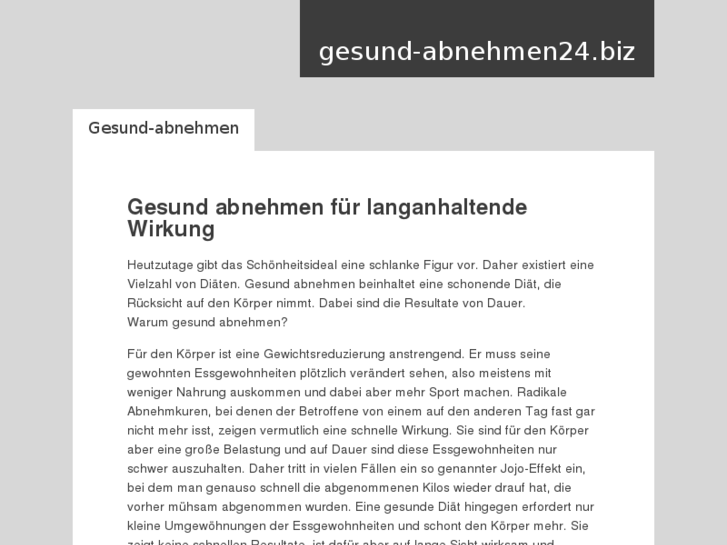 www.gesund-abnehmen24.biz