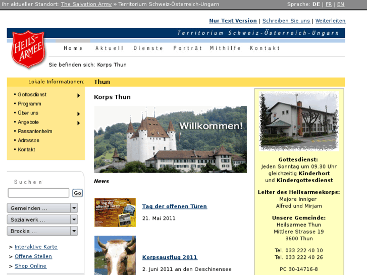 www.heilsarmeethun.ch