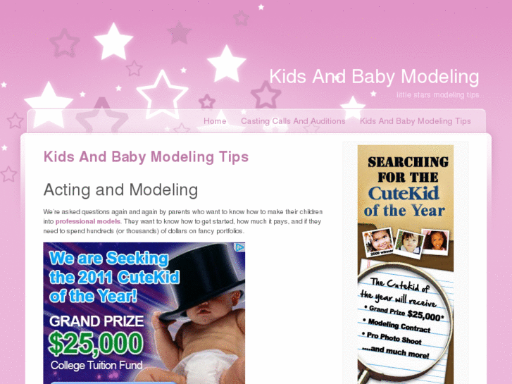 www.kidsmodeling.net