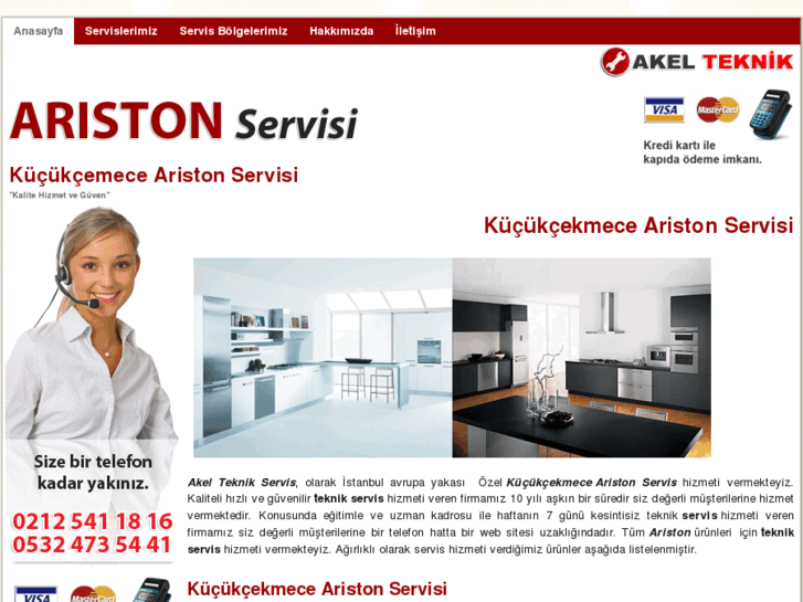 www.kucukcekmecearistonservisi.com