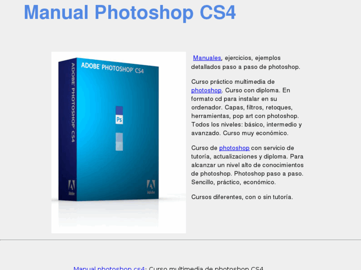 www.manualphotoshopcs4.com