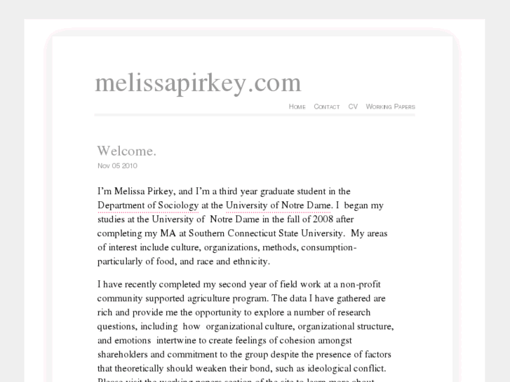 www.melissapirkey.com