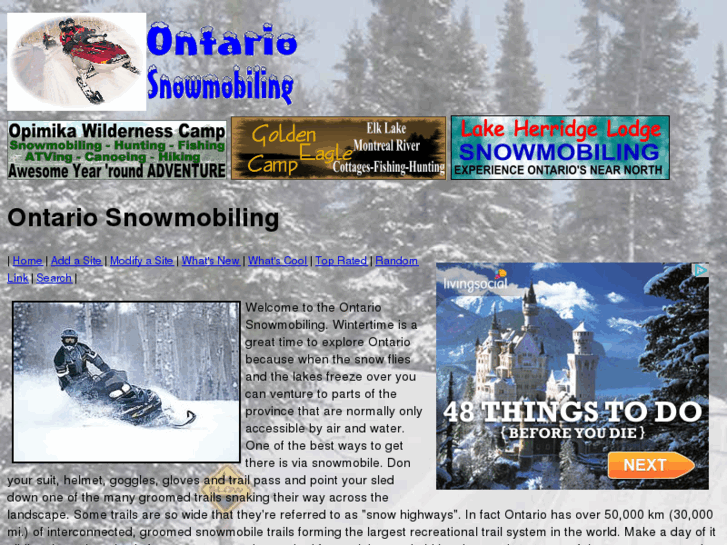 www.ontariosnowmobiling.com