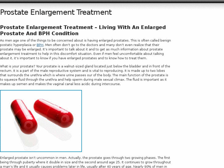 www.prostateenlargementtreatment.com