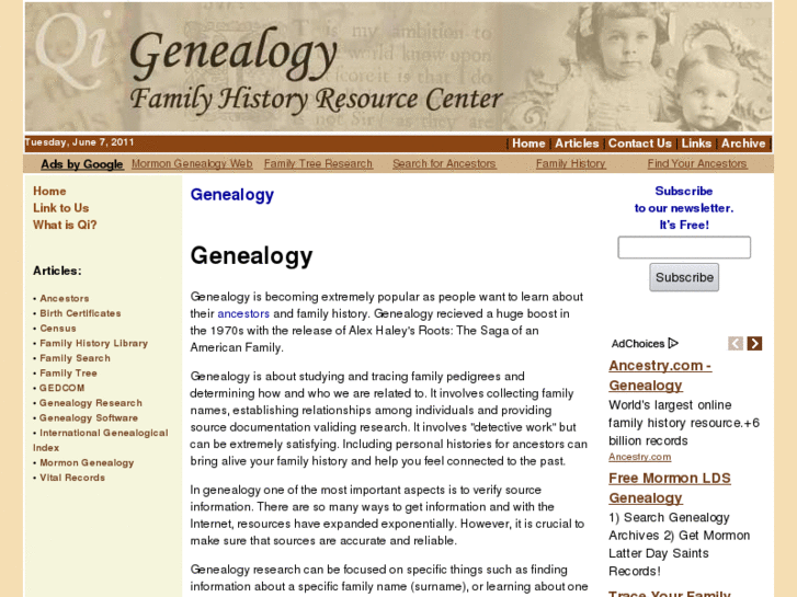 www.qigenealogy.com