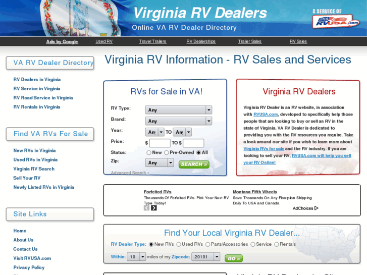 www.rvdealersinvirginia.com