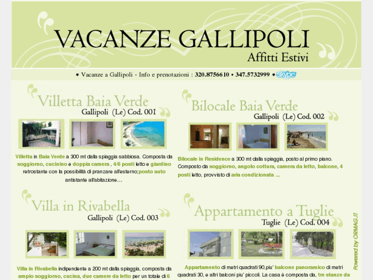 www.vacanzegallipoli.com