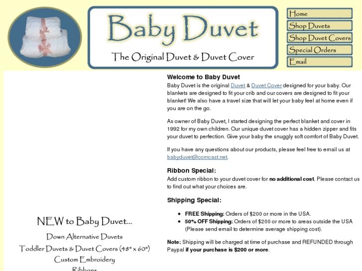 www.babyduvet.com