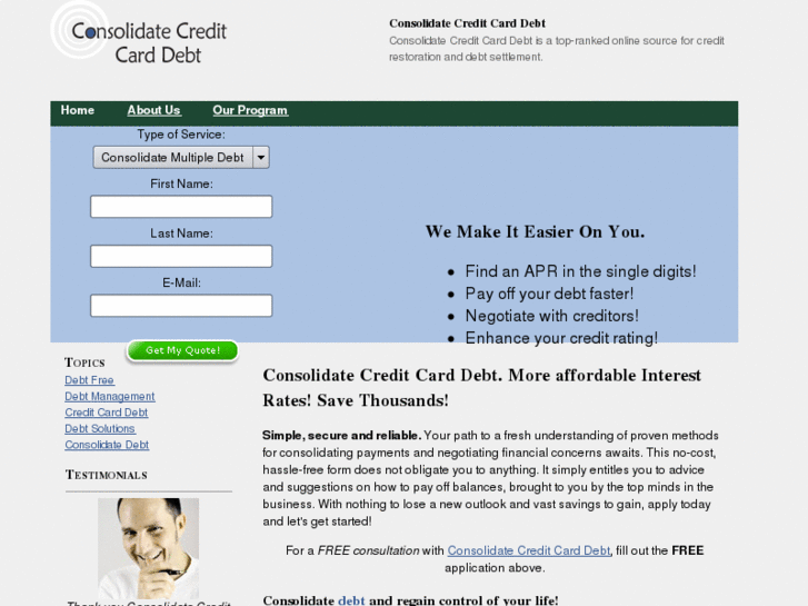 www.consolidate-credit-card-debt.net