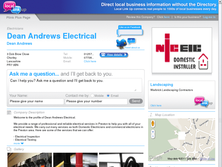 www.deanandrewselectrical.com