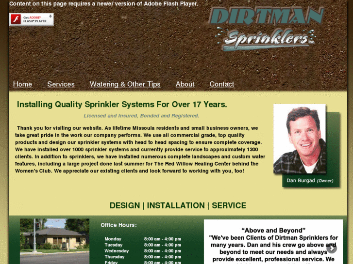 www.dirtmansprinklers.com