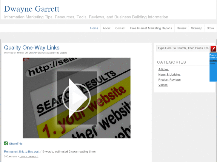 www.dwaynegarrett.com