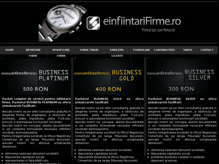 www.einfiintarifirme.ro