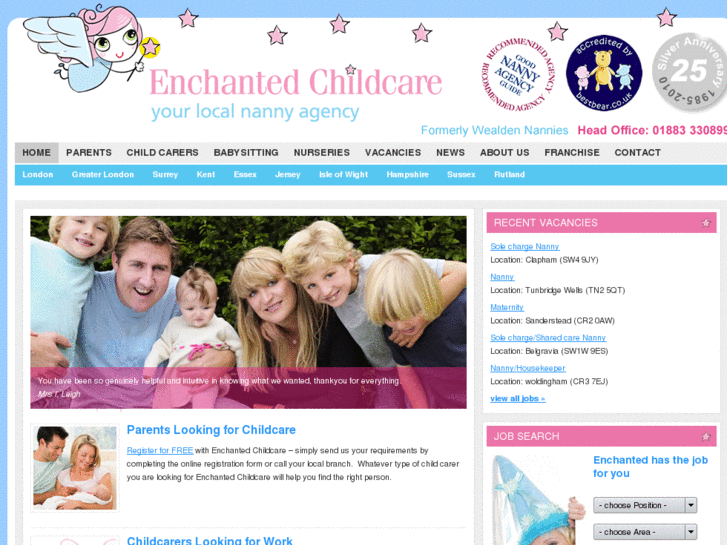 www.enchantedchildcare.com