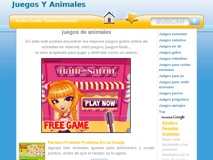 www.juegosyanimales.com