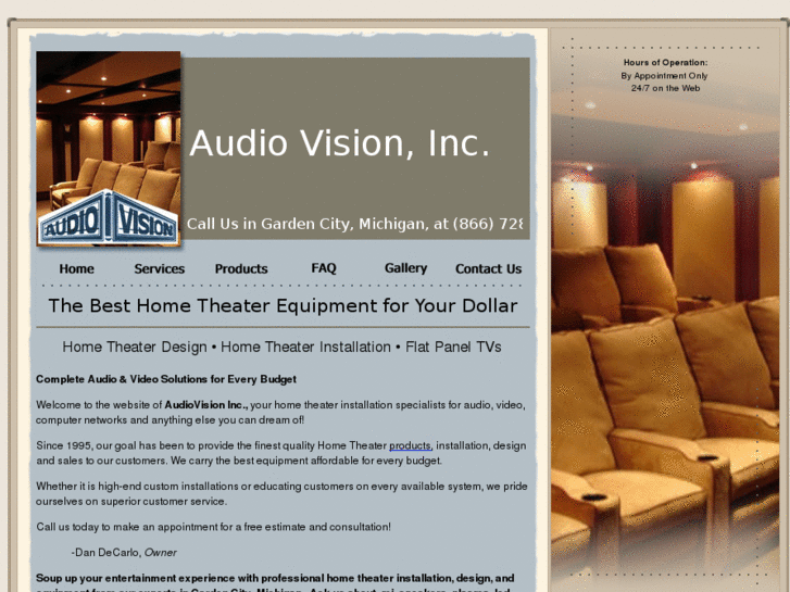 www.michigancustomhometheater.com