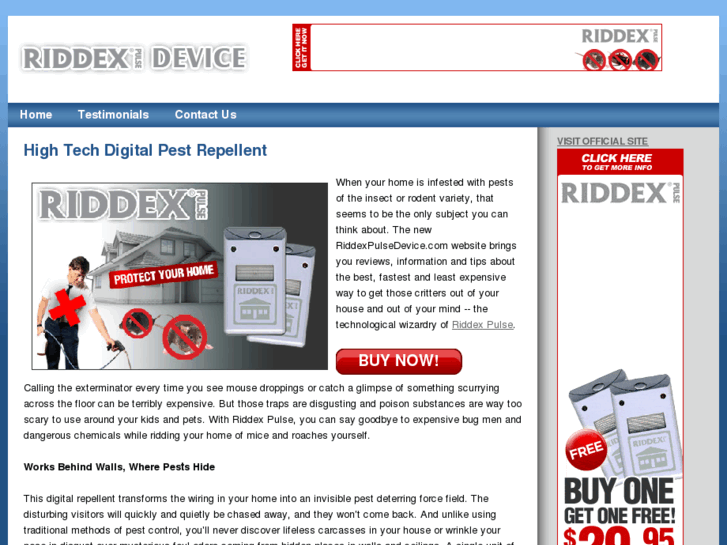 www.riddexpulsedevice.com