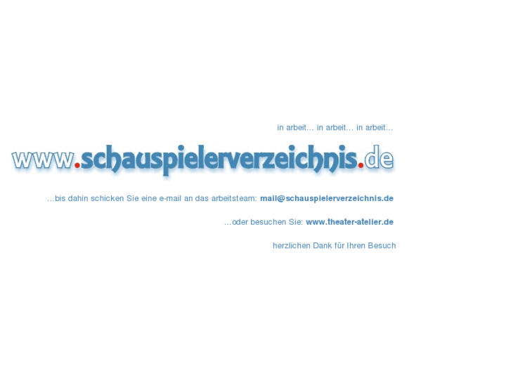 www.schauspielerverzeichnis.de