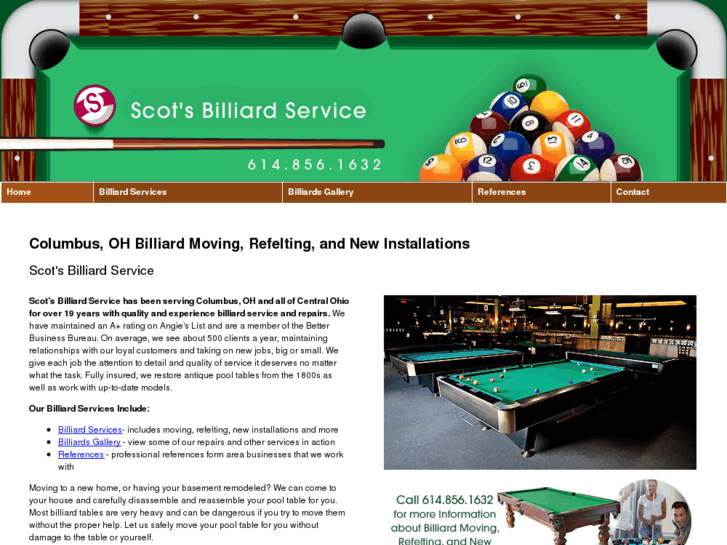 www.scotsbilliards.com