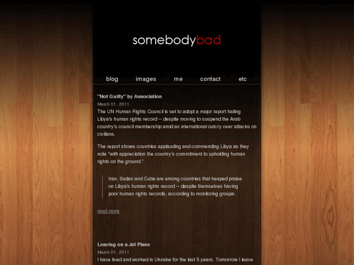 www.somebodybad.com