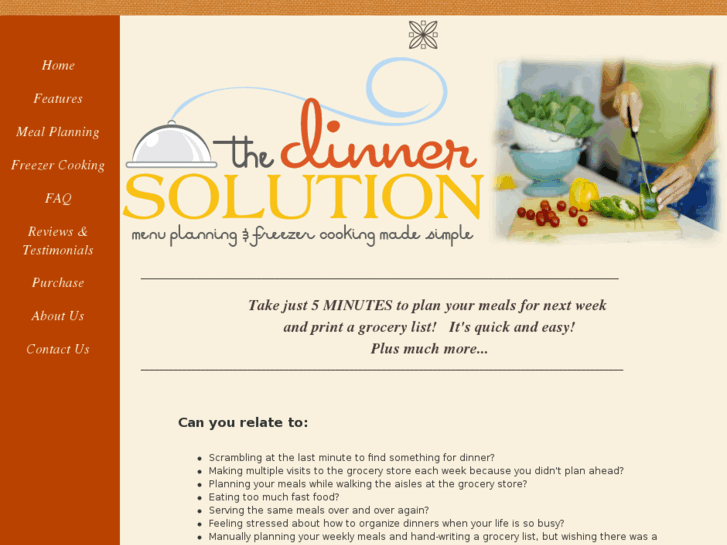 www.thedinnersolution.com