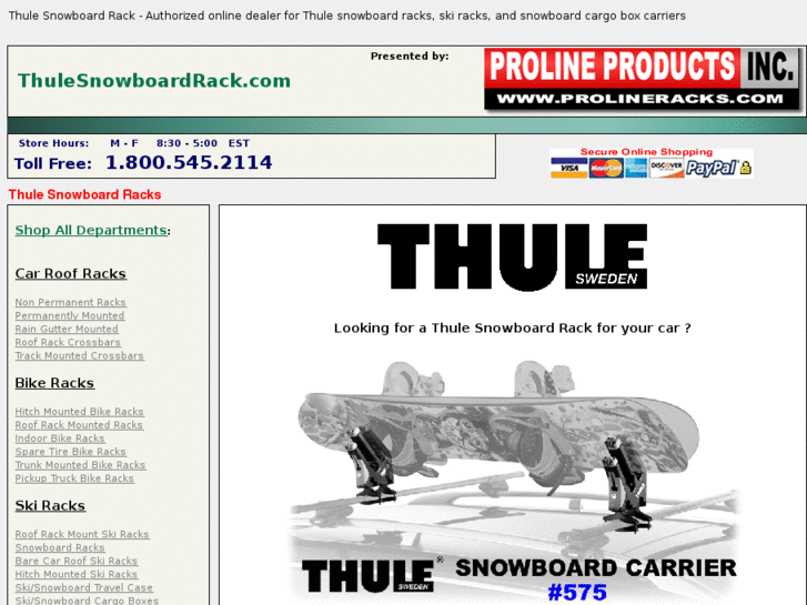 www.thulesnowboardrack.com