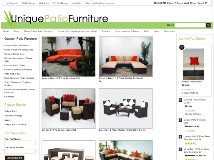 www.uniquepatiofurniture.com