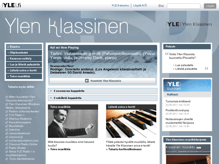 www.ylenklassinen.fi