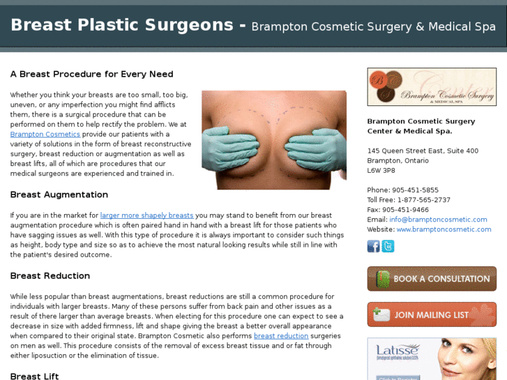 www.breastplasticsurgeon.ca